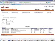 Server  - log page