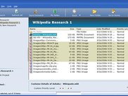 WikiResearch Manager with Research Project