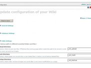 Configuration Interface of Wikiwig