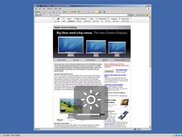 Desktop with the ACDMon window