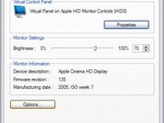 Apple HID Monitor Virtual Controls Panel