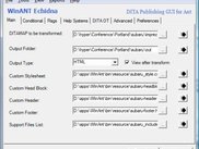 WinANT Echidna ver 1.9 Main Window