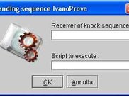 dialog to send a knock sequence