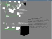 3D scene - router.