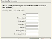 Manual Interface Config : 0.5.0