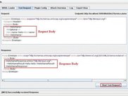 Submitting a test request
