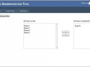 This is the role editor page which allows for managing roles