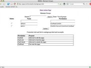 Group users and give them specific permissions.