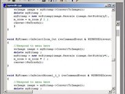Code view; MSW