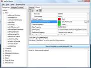 Wx::Demo on Windows Vista