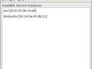 wxServDisc sample service discovery application