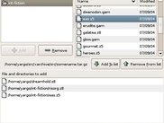 xarchive 0.1.8 multiple file selector