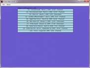 The Saved Game Selection Screen