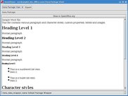 Word processor document via the Xena viewer