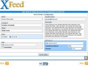 This is xFeed's New Entry screen. (Note the Valid RSS Logo.