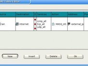 XFwall Firewall - NAT Rules Screen