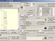 3: Sample run of simulation, after 24 runs