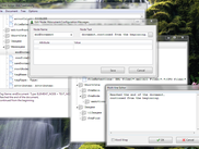 Main window, reference window, edit node form and multi-line editor (Windows 7)