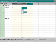 Checklist cell editor
