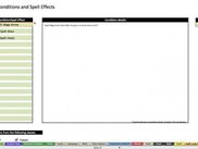 Temporary Buffs and Spellblights Page