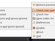 icon menu - version 1.8.1 on Linux