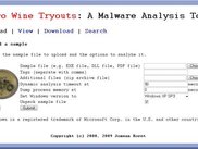 Upload page