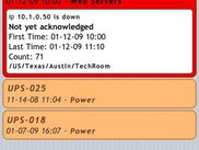 ZiPEC Interface showing an expanded event (OLD version)