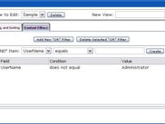 WonderGrid:  AND/OR Filters