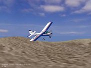 the Trainer RC-model in the JoeDirt OpenFlight scenery