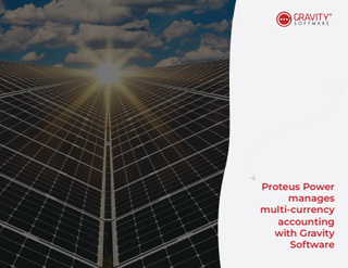 Proteus Power Transitions from QuickBooks Online to Multi-Currency Accounting with Gravity Software