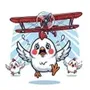 Airplane vs Chickens