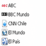 Barra de Español