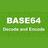 Base64 Decode and Encode