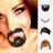 Beard and hair stickers