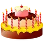 Birthday cake simulator