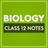 Class 12 Biology Notes MCQ