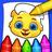 Coloring Games: Coloring Book, Painting, Glow Draw