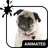 Cute Pug Keyboard Wallpaper HD