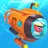 Dinosaur Submarine - for kids
