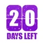 20 days left: Countdown