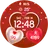3D Valentine Hearts WatchFace