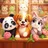 Funny animal pop
