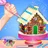 Ginger Bread House Cake Girls Cooking Game