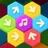 Hexa Block Away: Melody Puzzle
