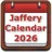 Jaffery Calendar 2026