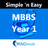 MBBS Year I by WAGmob