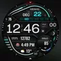 MD340 Digital watch face
