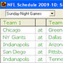 NFL Forecaster