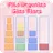 Pile Organize: Size Tiers