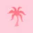 PINK PALM PUFF